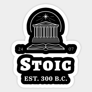 Stoic Classic Sticker